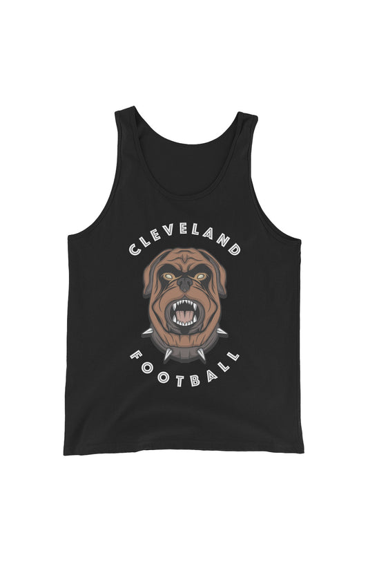 Dawg Food Slim Fit Black Tank Top